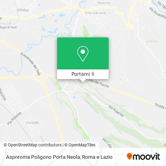 Mappa Aspnroma Poligono Porta Neola