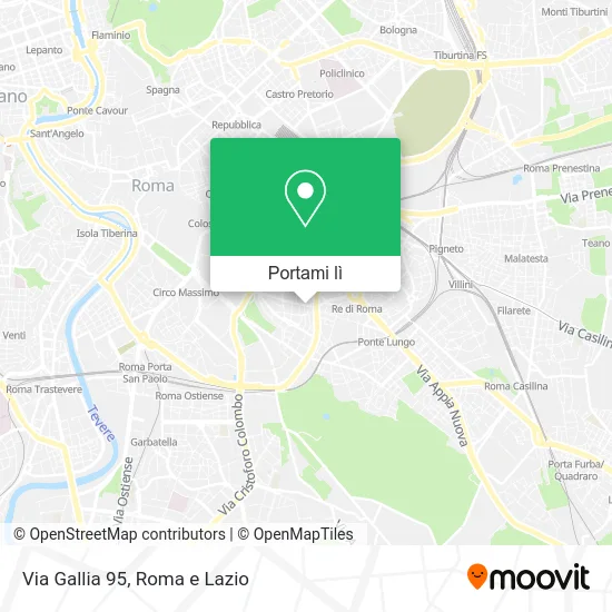 Mappa Via Gallia 95