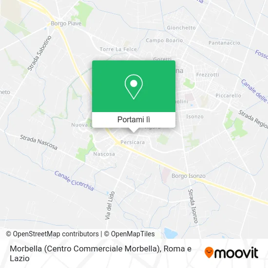 Mappa Morbella (Centro Commerciale Morbella)