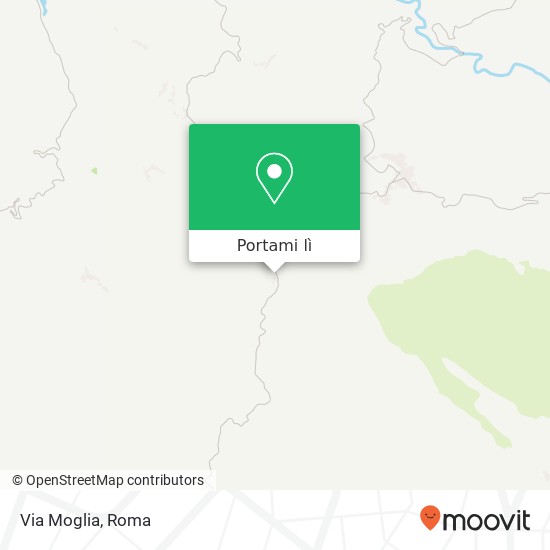 Mappa Via Moglia