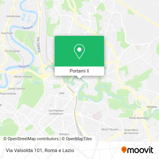 Mappa Via Valsolda 101
