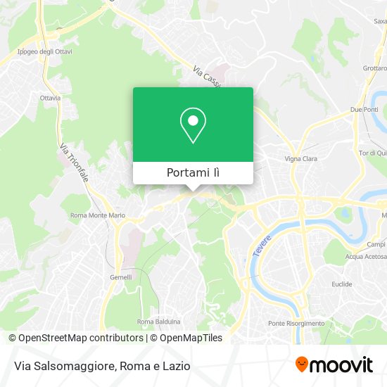 Mappa Via Salsomaggiore