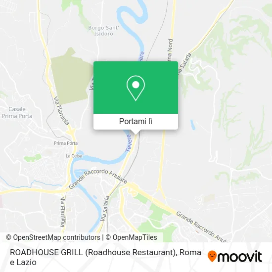 Mappa ROADHOUSE GRILL (Roadhouse Restaurant)