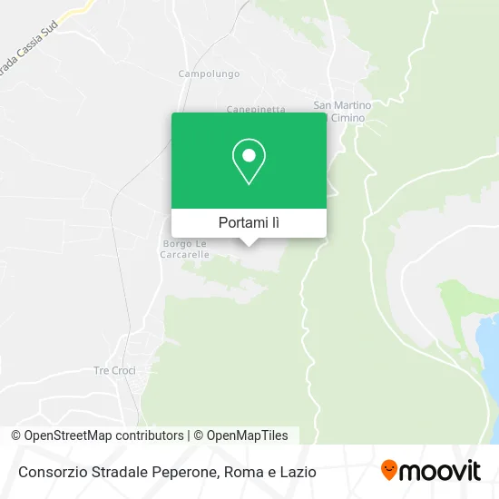 Mappa Consorzio Stradale Peperone
