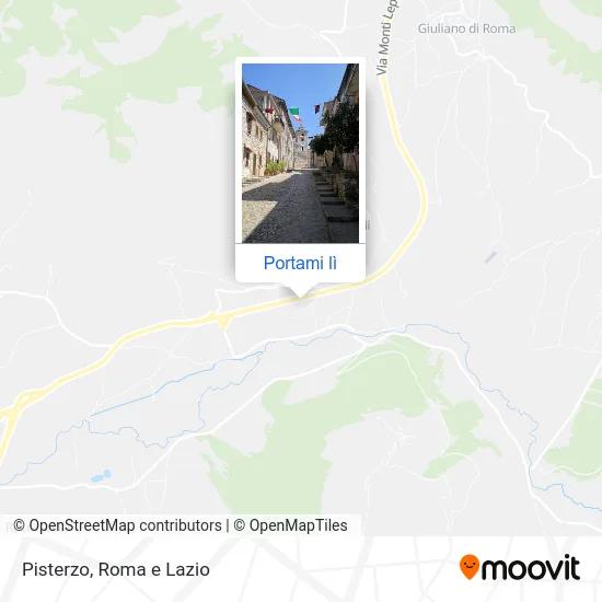 Mappa Pisterzo