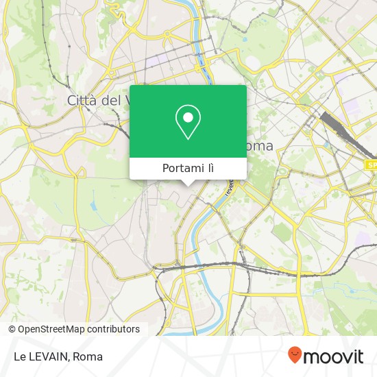 Mappa Le LEVAIN
