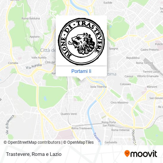 Mappa Trastevere