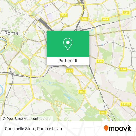 Mappa Coccinelle Store