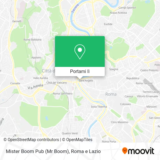 Mappa Mister Boom Pub (Mr Boom)