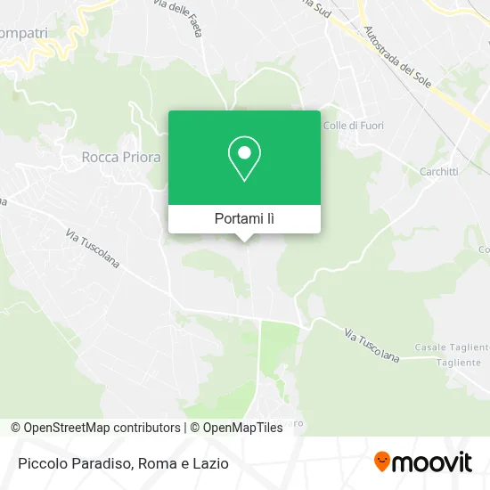 Mappa Piccolo Paradiso