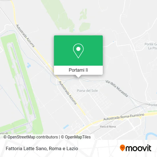 Mappa Fattoria Latte Sano