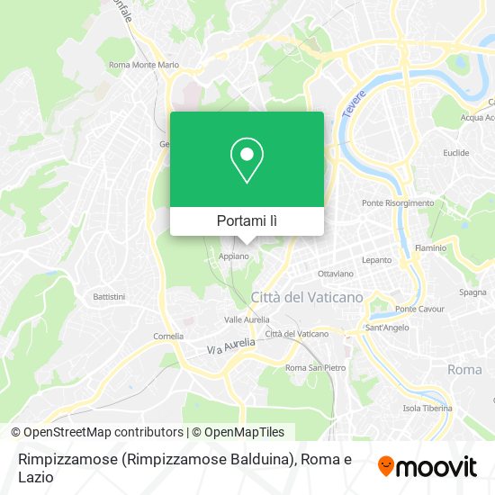 Mappa Rimpizzamose (Rimpizzamose Balduina)