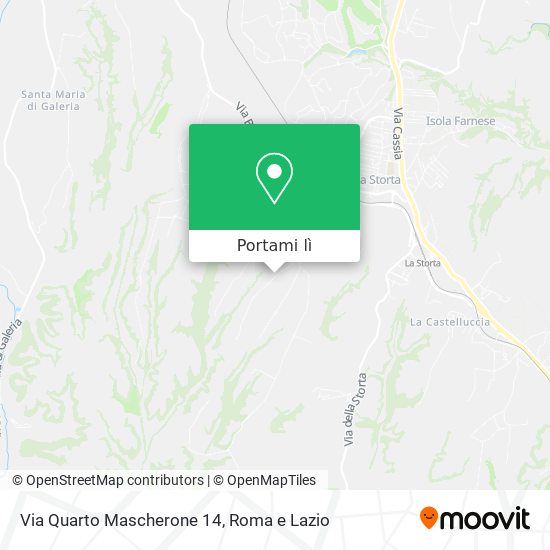 Mappa Via Quarto Mascherone 14