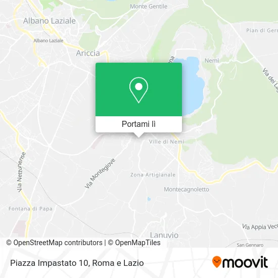 Mappa Piazza Impastato 10