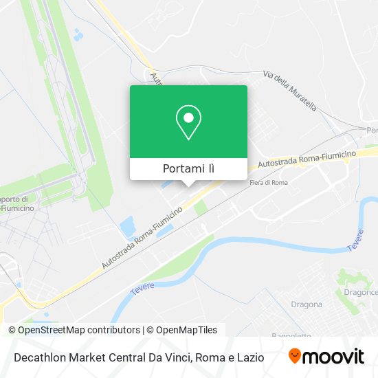 Mappa Decathlon Market Central Da Vinci