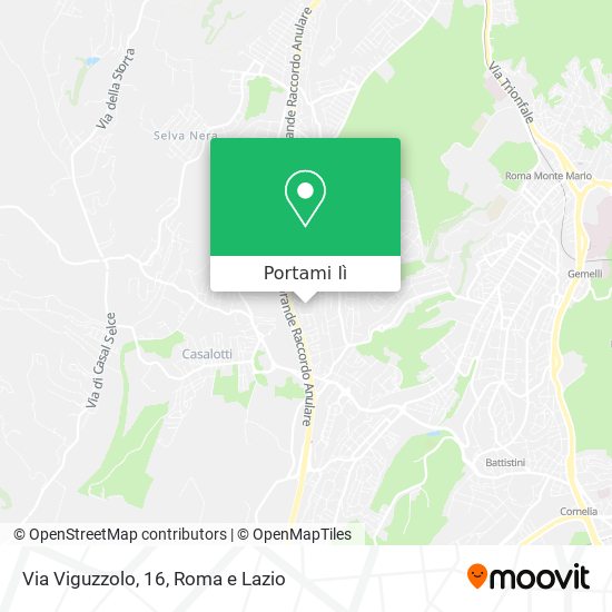 Mappa Via Viguzzolo, 16