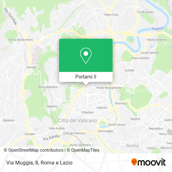 Mappa Via Muggia, 8