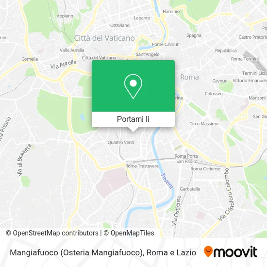 Mappa Mangiafuoco (Osteria Mangiafuoco)