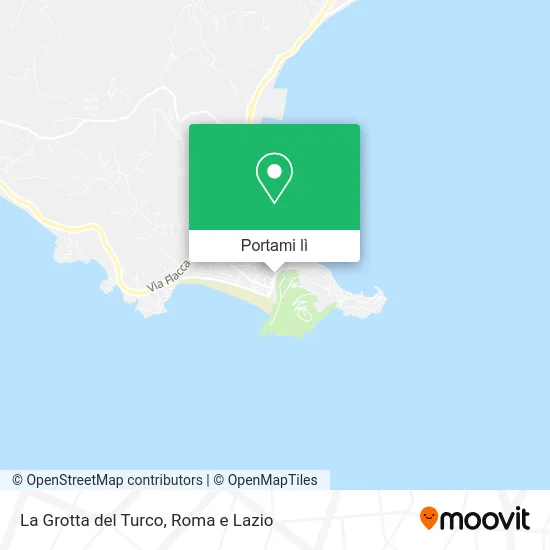 Mappa La Grotta del Turco