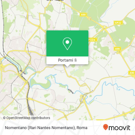 Mappa Nomentano (Rari Nantes Nomentano)