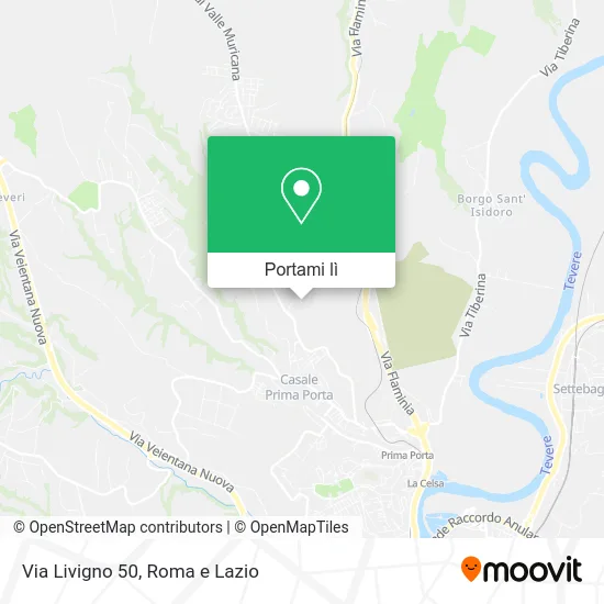 Mappa Via Livigno 50