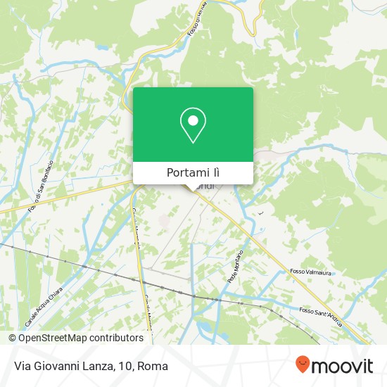 Mappa Via Giovanni Lanza, 10