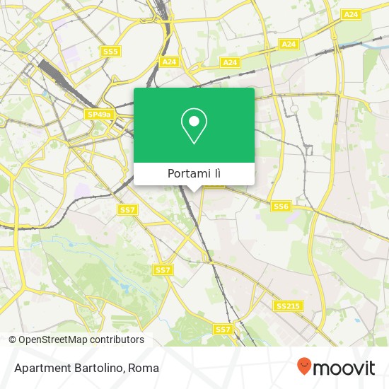 Mappa Apartment Bartolino
