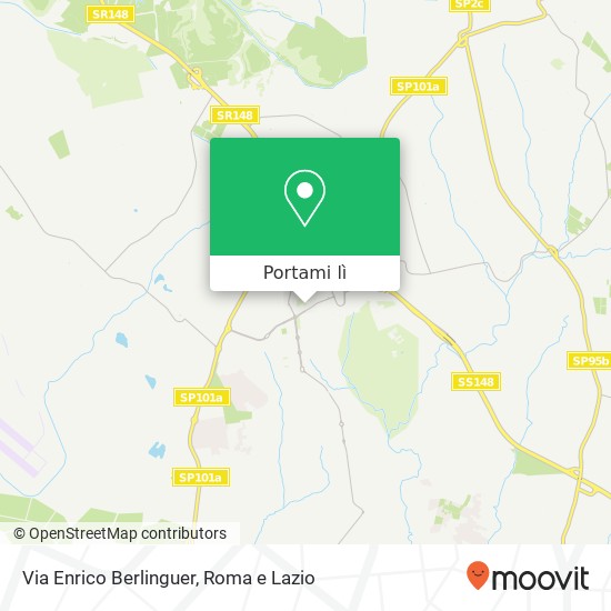 Mappa Via Enrico Berlinguer