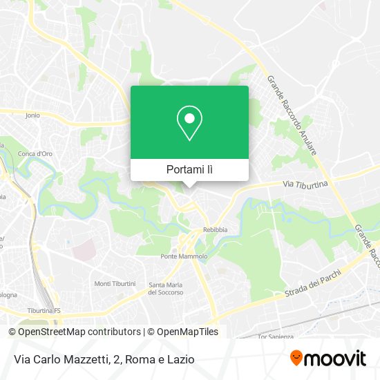 Mappa Via Carlo Mazzetti, 2