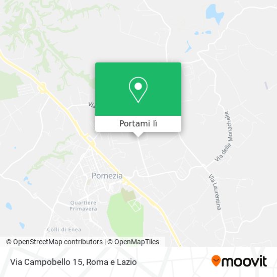 Mappa Via Campobello 15