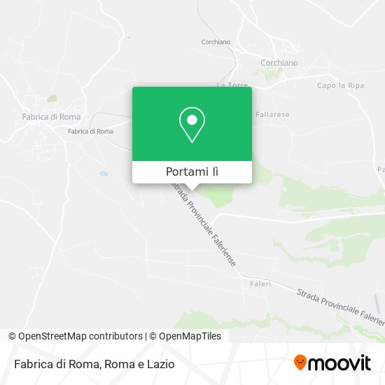 Mappa Fabrica di Roma