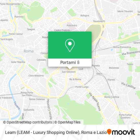 Mappa Leam (LEAM - Luxury Shopping Online)