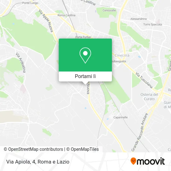 Mappa Via Apiola, 4