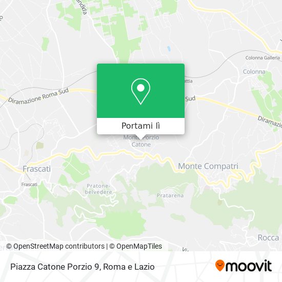 Mappa Piazza Catone Porzio 9