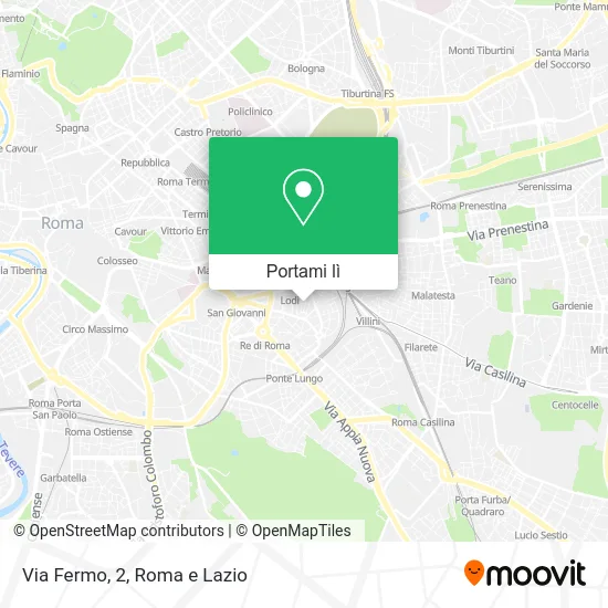 Mappa Via Fermo, 2
