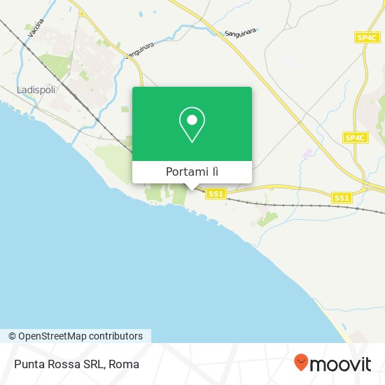 Mappa Punta Rossa SRL