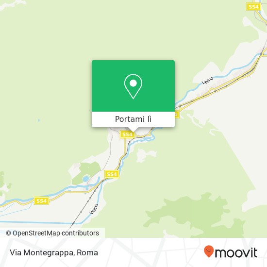 Mappa Via Montegrappa