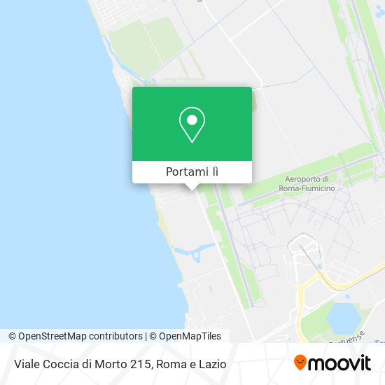 Mappa Viale Coccia di Morto 215