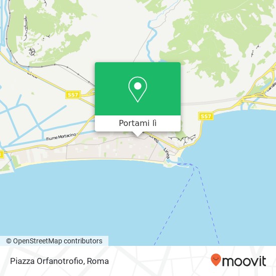 Mappa Piazza Orfanotrofio