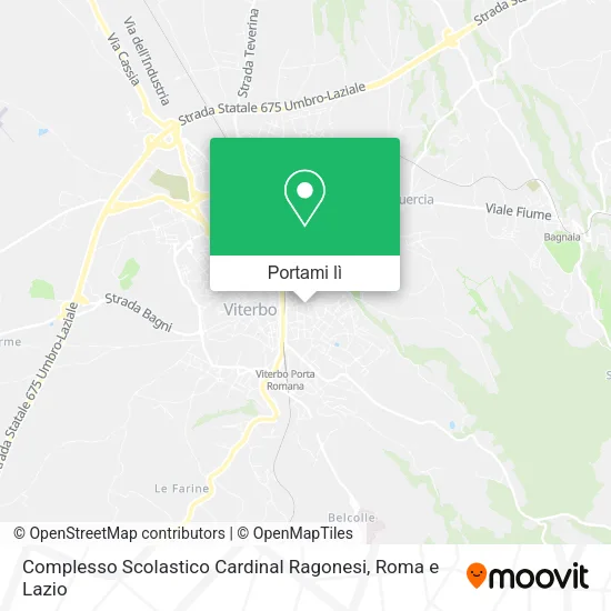Mappa Complesso Scolastico Cardinal Ragonesi