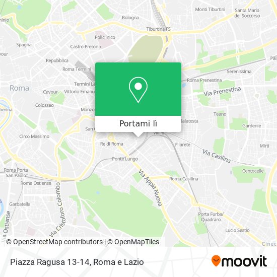 Mappa Piazza Ragusa 13-14