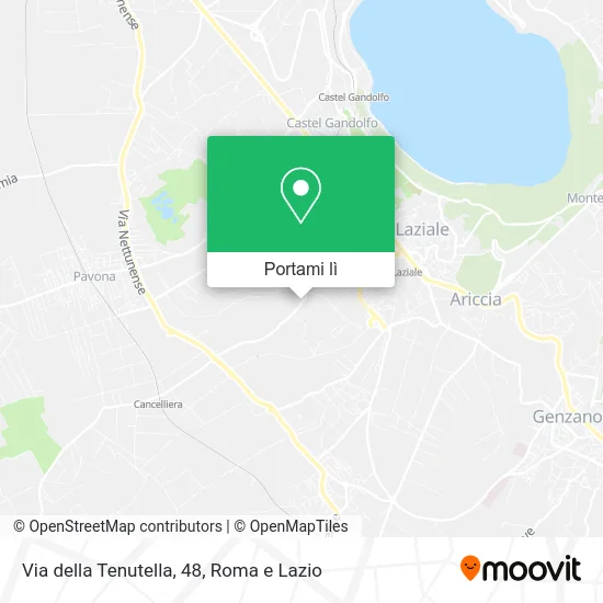 Mappa Via della Tenutella, 48