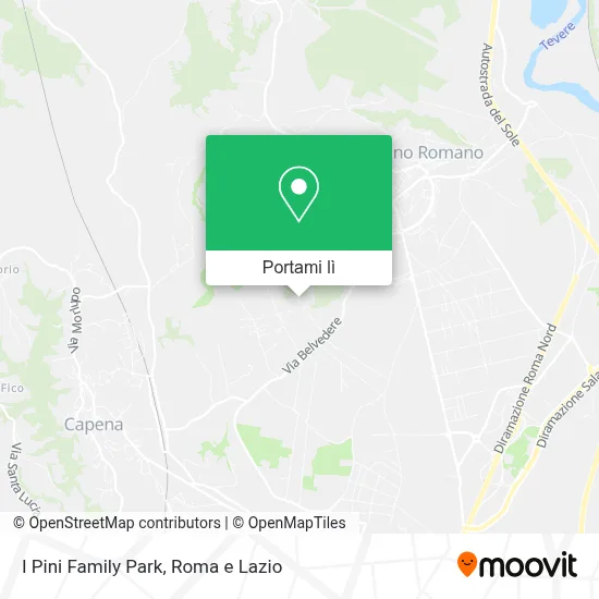 Mappa I Pini Family Park