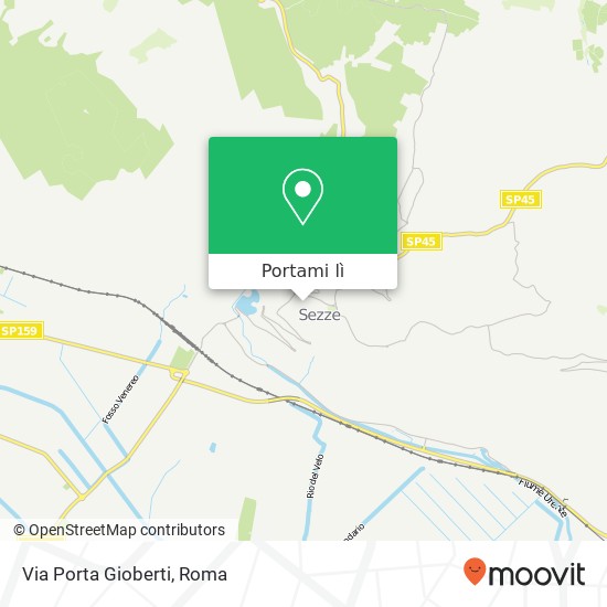 Mappa Via Porta Gioberti