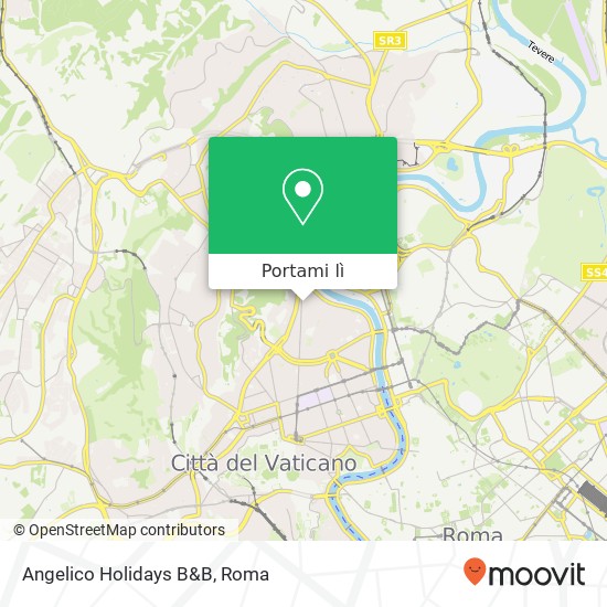 Mappa Angelico Holidays B&B