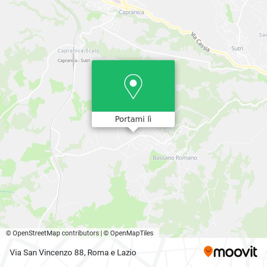 Mappa Via San Vincenzo 88