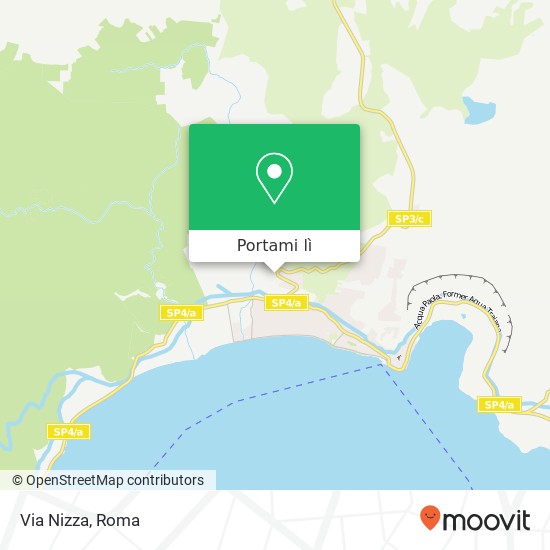 Mappa Via Nizza