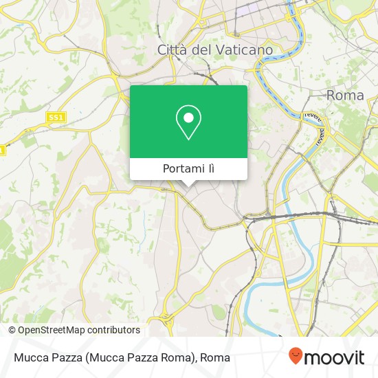 Mappa Mucca Pazza (Mucca Pazza Roma)