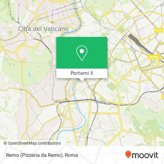 Mappa Remo (Pizzeria da Remo)