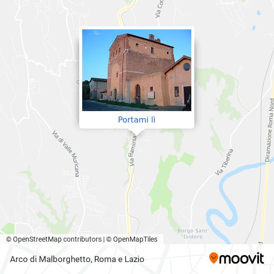 Mappa Arco di Malborghetto